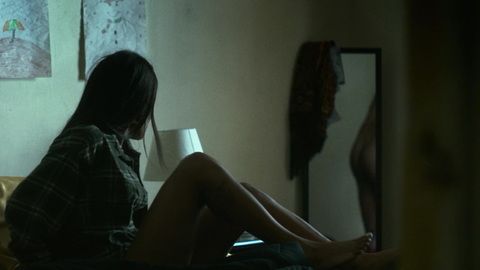 Lucky from A Thousand and One Naked. Butt, Shirtless, bedroom, getting out of bed. 184031