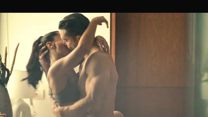 Rodolfo Salas Nude as Fernando Castell. Butt, Shirtless, Straight, bathroom, kissing. 201482
