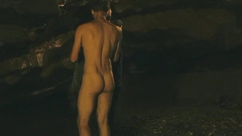 Jirí Vojta Naked as Adam. Butt, Shirtless, cave, dark. 184389