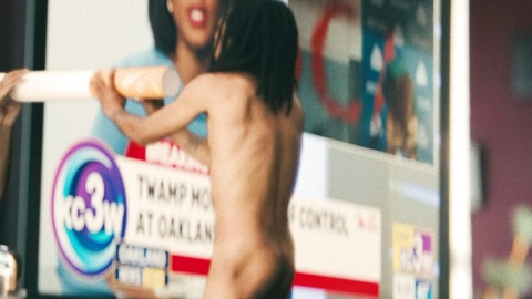 Earl Lee White Naked in I'm a Virgo. Butt, Shirtless, black, black hair. 184621
