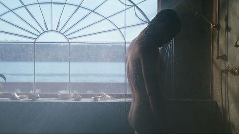 Chris Stack Naked as Ian. Butt, Shirtless, shower, wet. 184677