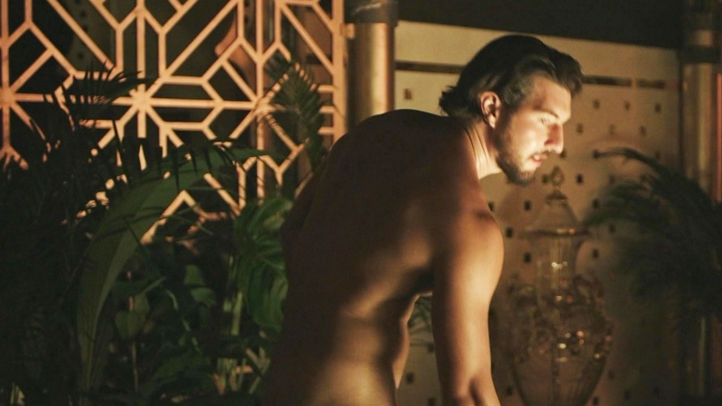 Andrea Preti Naked as Bahir. Butt, Shirtless, beard and mustache, brown hair. 184905