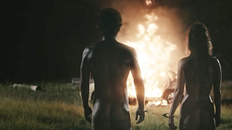 Joshua Brennan Nude as Jimmy Skinford. Butt, fire, night. 185054