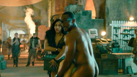 Anthony Mackie Nude as John Doe. Butt, Shirtless, A-List, black. 197924