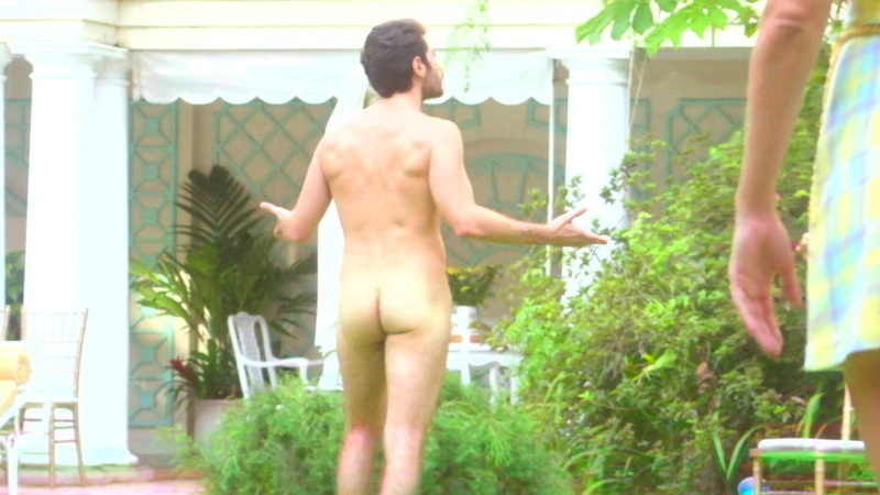 Caio Menck Naked in Soap Opera. Butt, Shirtless, backyard, blown out. 185239
