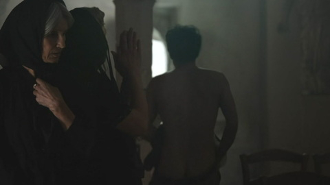 Romain Duris Nude in Waiting for Bojangles. Butt, Shirtless, church, old women. 185410
