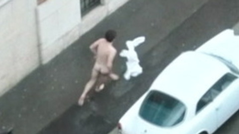 Romain Duris Naked as Georges. Butt, Shirtless, outdoors, overhead shot. 185409