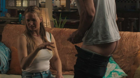Matthew Noszka Naked in No Hard Feelings. Butt, Sexy, finger trap, nude debut. 185635