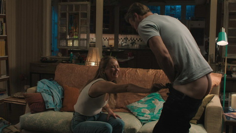 Matthew Noszka Nude as Hot Guy from Bar. Butt, Sexy, finger trap, nude debut. 185636