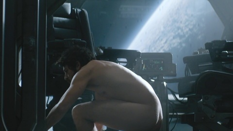 Hober Mallow from Foundation Naked. Butt, Shirtless, kneeling, nude. 185861