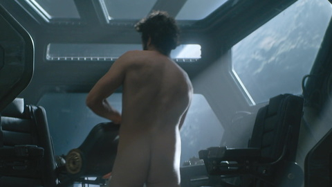 Nudes of Hober Mallow from Foundation. Butt, Shirtless, nude, standing. 185862