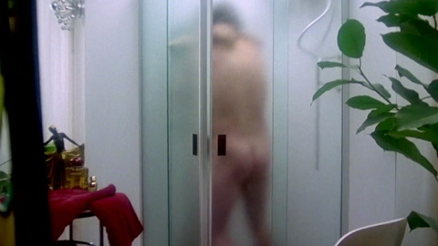 Maurice Thorogood Naked in The Bitch. Butt, Sexy, Shirtless, Straight, glass shower door, shower sex. 186025