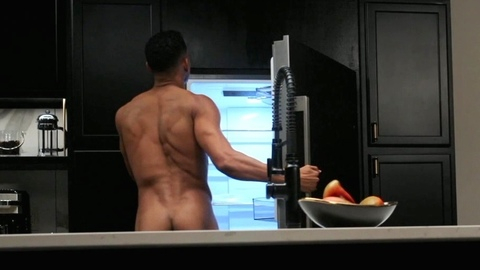 Curtis Hamilton Naked as Sam. Butt, bare back, black man. 186069