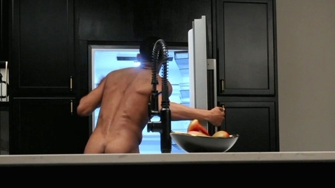 Curtis Hamilton Nude as Sam. Butt, bare back, black man. 186068