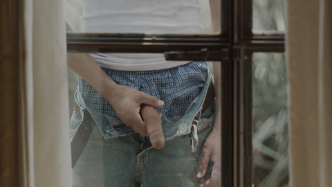 Allan Urbano Nude in Thursday's Widows. Prosthetic, Sexy, Penis, flashing, open jeans. 186088