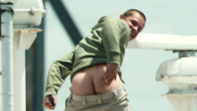 Toby Wallace Nude as Charlie. Butt, boat, mooning. 190118