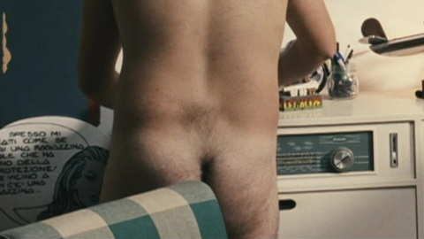 Lele (as Gabriele Bagellone) from Euro Trapped Naked. Butt, bare back, butt cheeks. 186323
