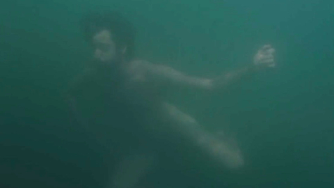 Marc Garcia Coté in The Ways of Man (2016) Balls Penis Shirtless Balls Murky Water 186401