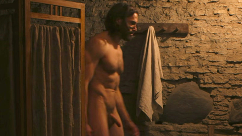Lee Roy Kunz Naked in Deliver Us. Balls, Penis, Shirtless, bathroom, full frontal. 186559