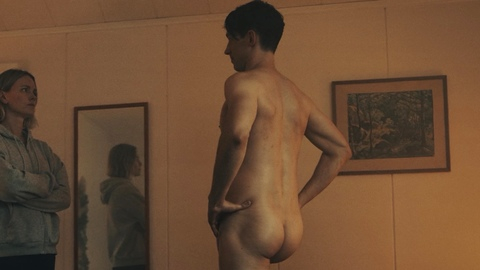 Adam Lundgren Naked in The Conference. Butt, bedroom, butt cheeks. 186739