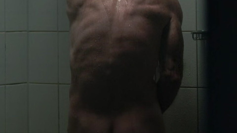 Gerhard Liebmann Naked as Vice Lieutenant Charles Eismeyer. Butt, Shirtless, bald, partial butt. 186747