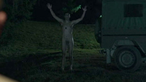 Mario Falak from Eismayer Naked. Balls, Penis, Shirtless, dark, jeep. 186755