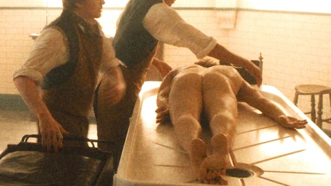 Tom Mothersdale Naked in Bodies. Butt, Shirtless, morgue, nude. 186811