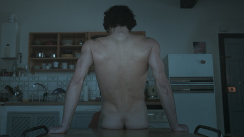 Fernando Lindez Nude as Joel. Butt, Gay, Sexy, Shirtless, blowjob, kitchen. 186854