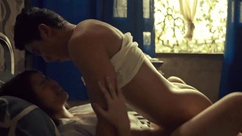 Clifford Pusing Naked in Secret Campus. Butt, Sexy, Straight, man on top, missionary. 187015