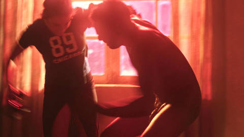 Olivier Kissita Nude in Wingwomen. Balls, Penis, Shirtless, black, fighting. 187030