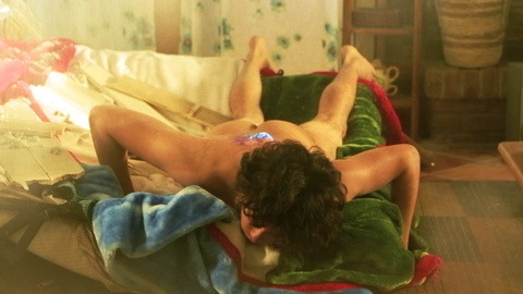 Xolo Maridueña Nude in Blue Beetle. Butt, Shirtless, Superhero, brown hair. 187456