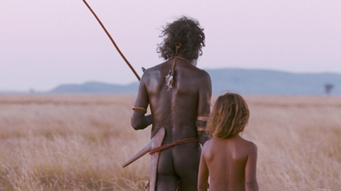 King George from Faraway Downs Naked. Butt, butt cheeks, field. 187517