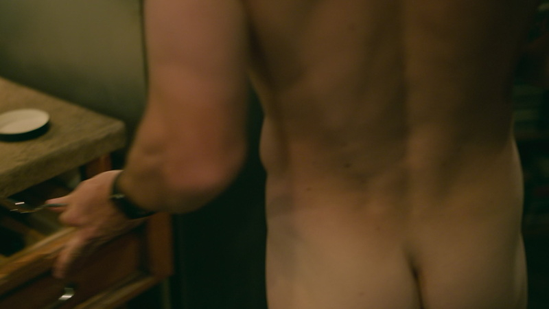 Henry Davis Nude in Slow Horses. Butt, Shirtless, kitchen, muscular. 187564