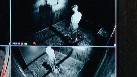 Nudes of Cha Hyun-su from Sweet Home. Butt, black and white, on screen. 187650