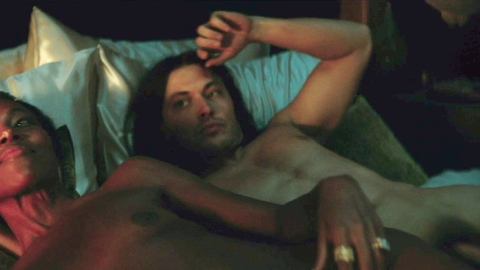 Blair Redford Naked in Three Women. Penis, Shirtless, Straight, in bed, long hair. 194245