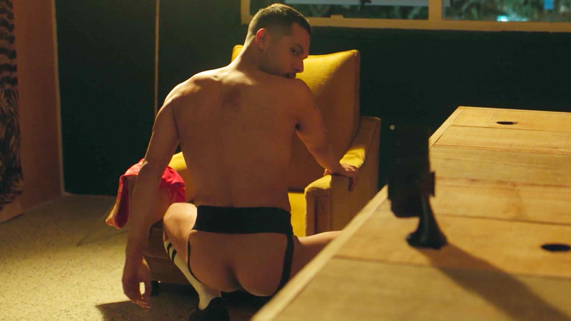 Mauricio Rico Nude as Aldo. Butt, Sexy, Shirtless, dancing, filming self. 188252