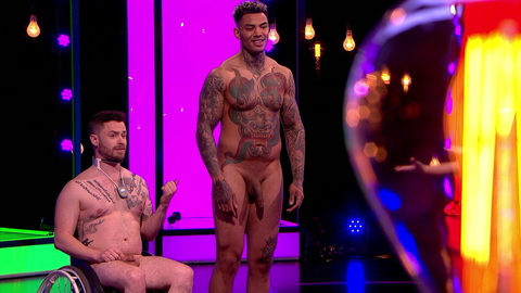 Jordan Maurice Nude in Naked Attraction. Balls, Penis, Shirtless, full frontal, large penis. 188416