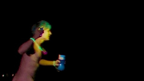 Sören from Youth Topia Naked. Butt, blue hair, night. 188633