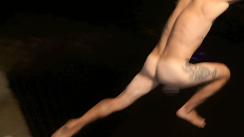 Kyle Stillie Nude as Self. Butt, Sexy, Shirtless, jump, jumping. 191228