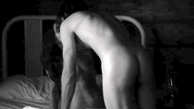 James from Attack of the Flies Naked. Butt, b&w, bare back. 188879