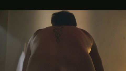 Reynaldo Gianecchini Nude as Matias. Butt, Shirtless, back tattoo, bent over. 188942