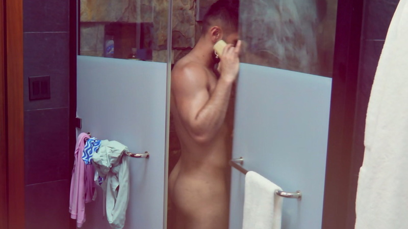 Rehman Bhatti Nude in Couple to Throuple. Butt, Shirtless, bathroom, getting into shower. 189112