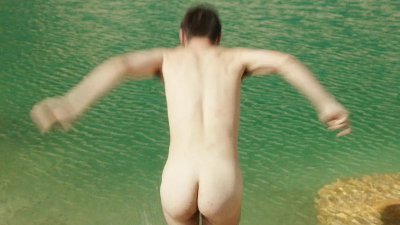 Julien de Saint Jean Naked in Lie with Me. Butt, nude, outdoors. 189451