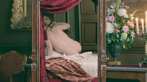Nudes of Hippolyte Charles from Napoleon. Butt, Shirtless, Straight, in bed, man/woman. 189546