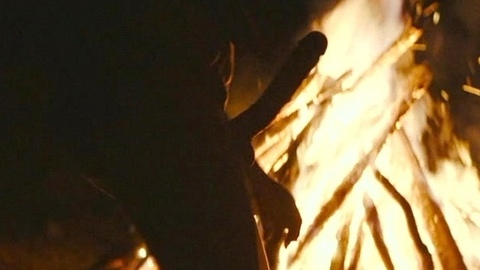 Olivier Barthélémy Naked as Théo. Balls, Penis, Prosthetic, bombfire, fire. 189687