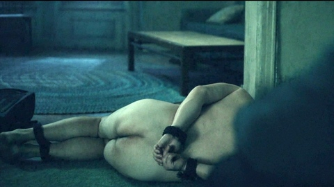 Ilia Volok Naked as The Russian. Butt, Shirtless, nude, on floor. 189741