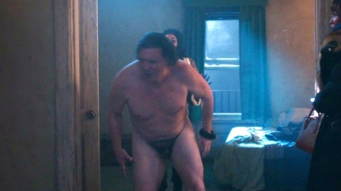 Ilia Volok Naked as The Russian. Balls, Penis, Shirtless, full frontal, nude. 189735