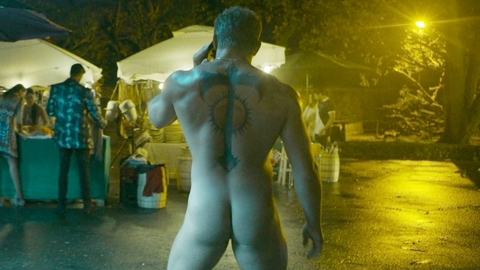 Conor McGregor Nude in Road House. Butt, Shirtless, in public, nude. 189766