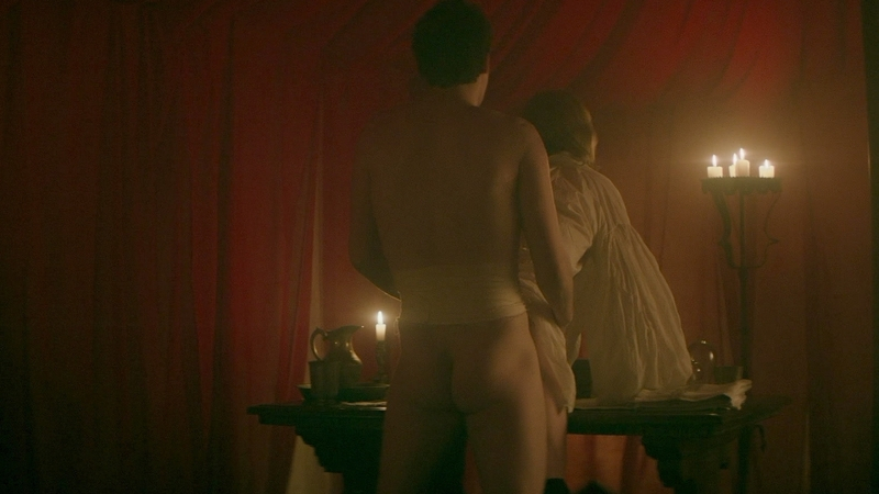 George Villiers from Mary & George Naked. Butt, Gay, Shirtless, candles, gay sex. 190277