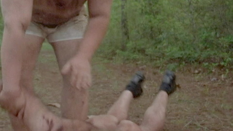 Nudes of McCloud from This World, Then the Fireworks. Butt, black shoes, face down. 189876